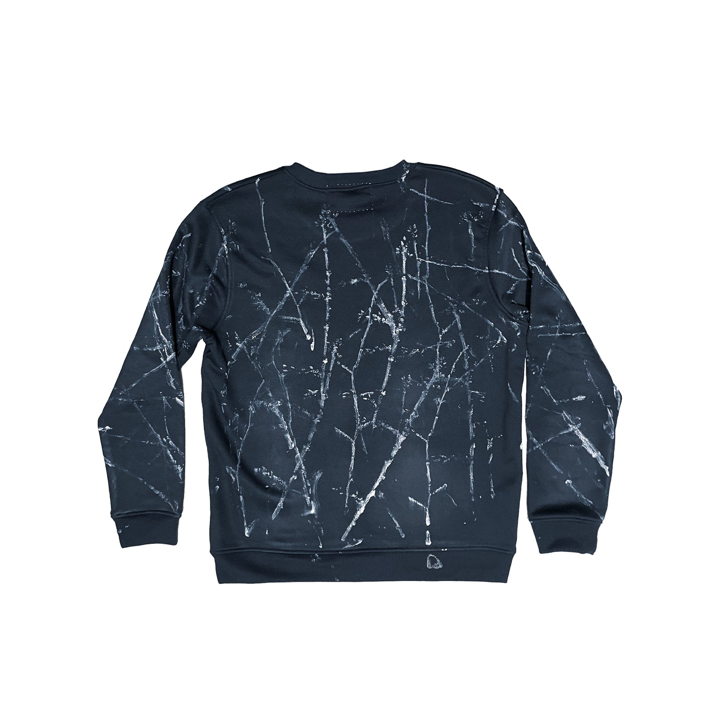 High-end "HALF DEAD TREE" sweat crewneck