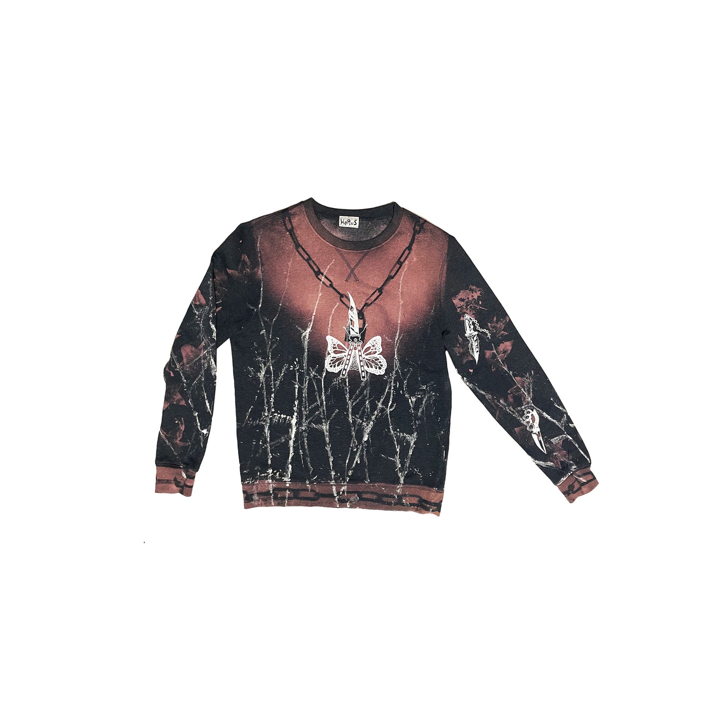 Crewneck V.2 "BUTTERFLY KNIFE"