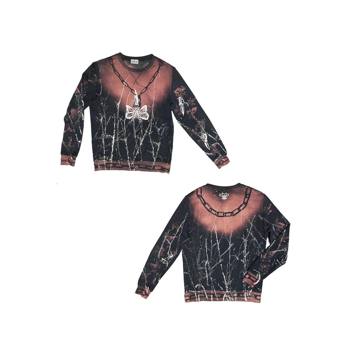 Crewneck V.2 "BUTTERFLY KNIFE"