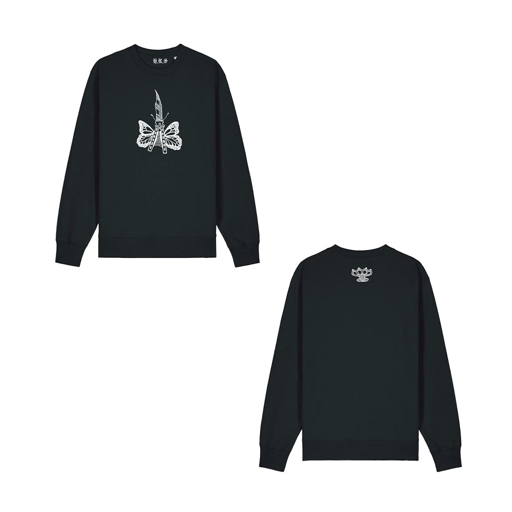 Crewneck "BUTTERFLY KNIFE"