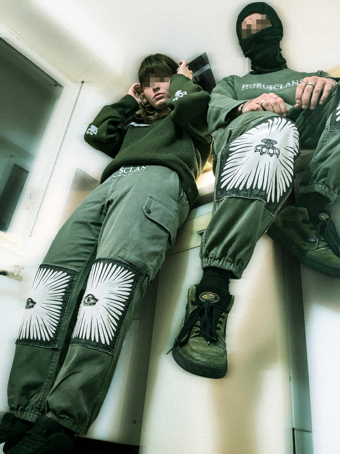 Cargo Pants "MERCENARY EYES"