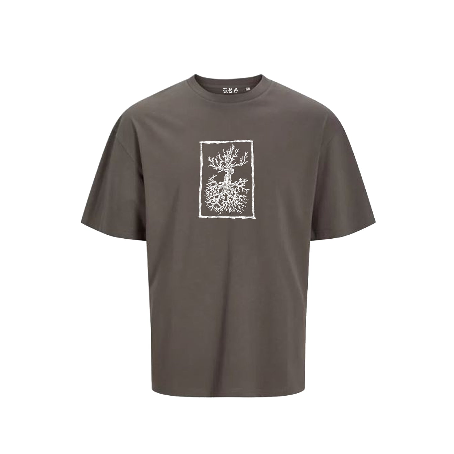 "Half Dead Tree" Oversized T-