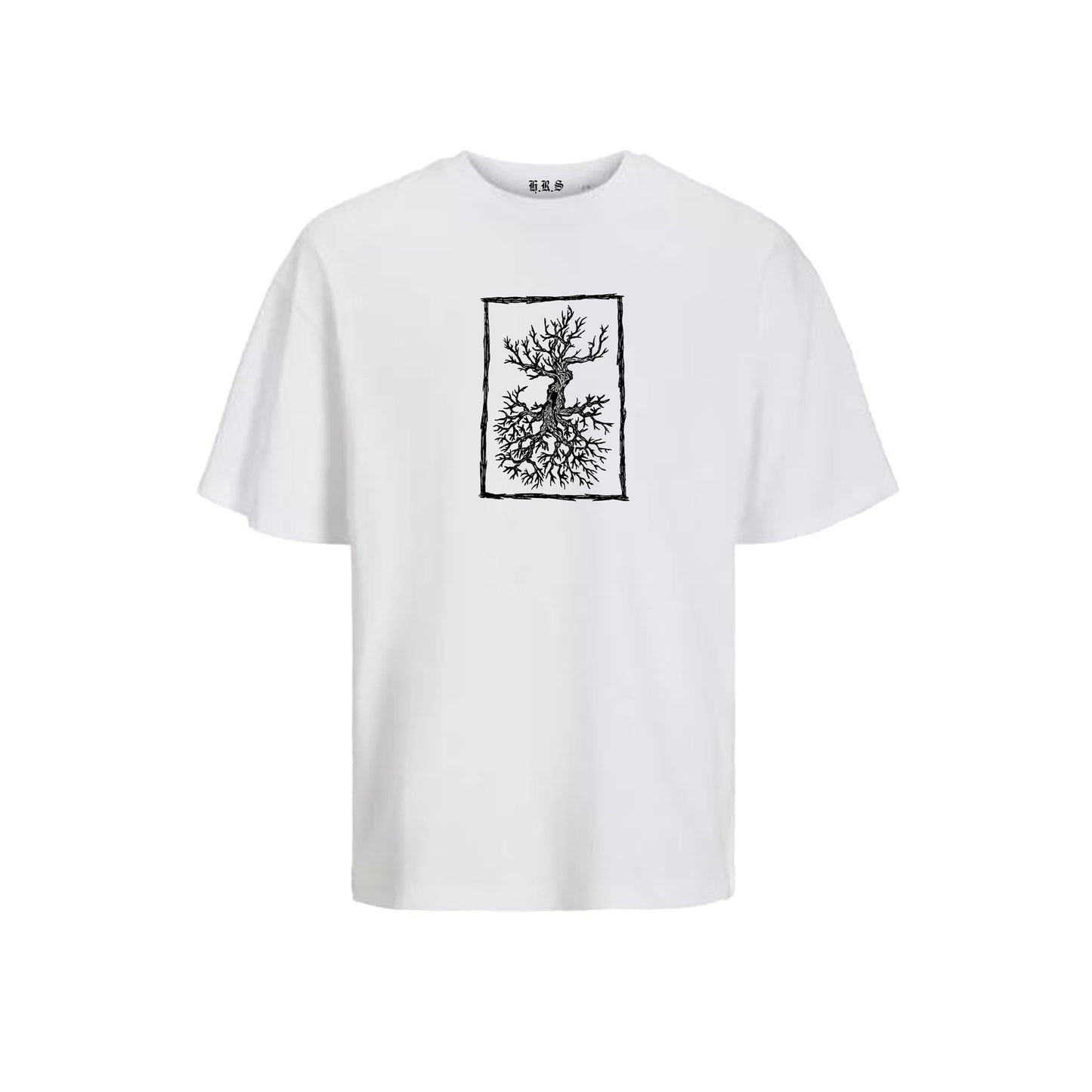 "Half Dead Tree" Oversized T-