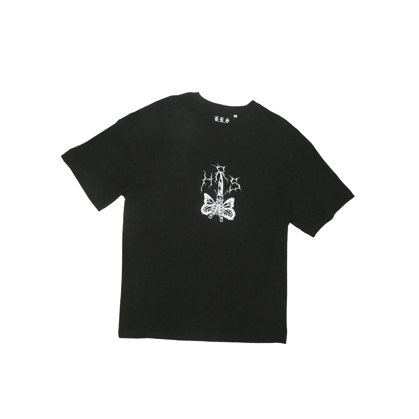 "Butterfly Knife" Oversized H.R.S. T-
