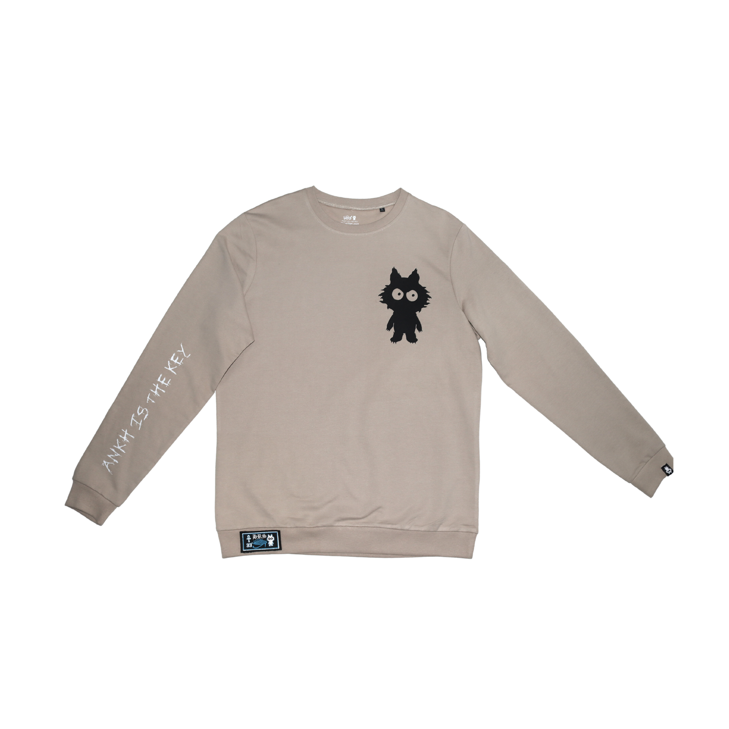 Heavy Crewneck "Ânkh is the key"