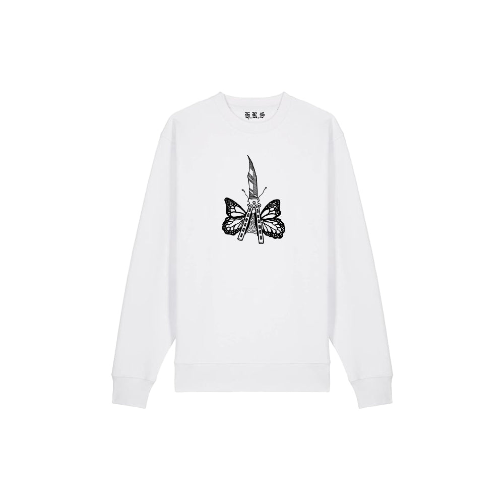 Crewneck "BUTTERFLY KNIFE"