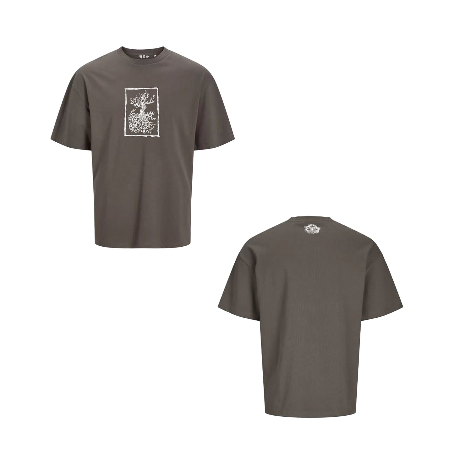 "Half Dead Tree" Oversized T-