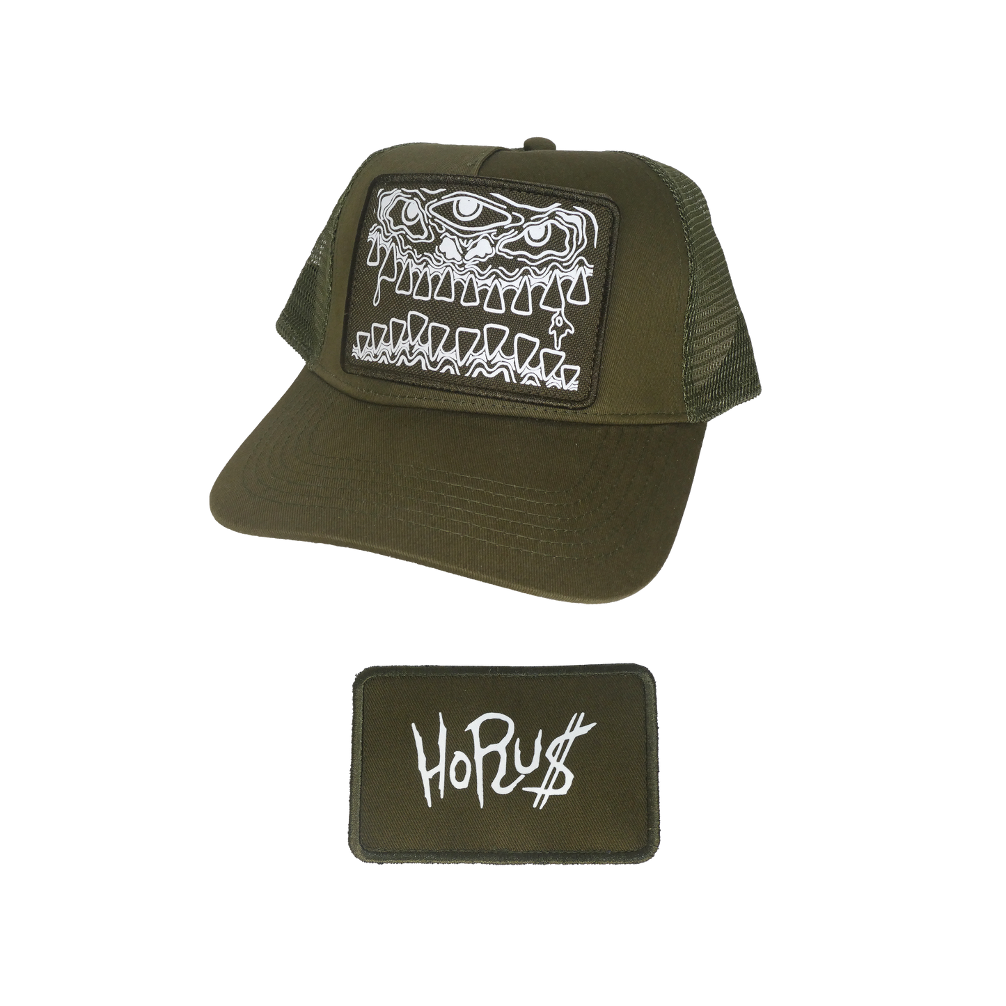 Trucker Cap "Mirror Patch" Kaki