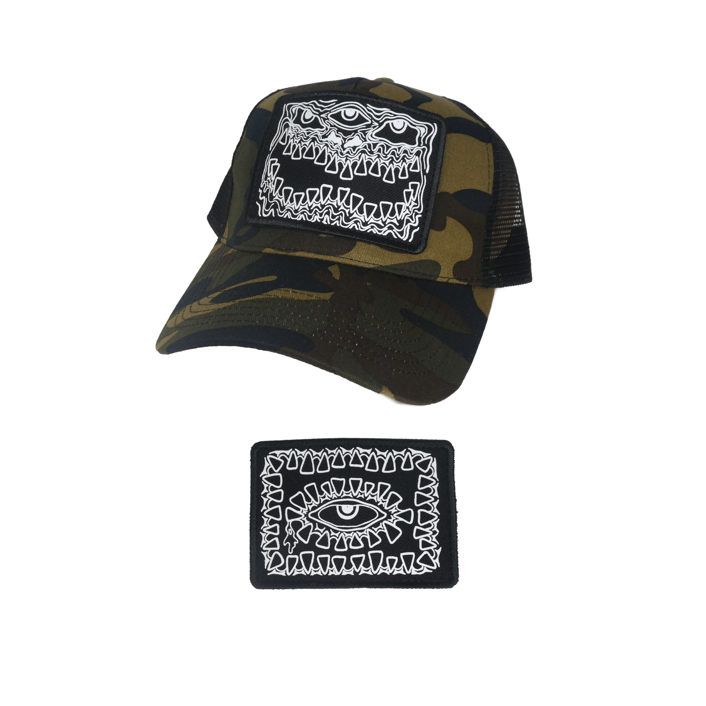 Trucker Cap "Mirror Patch" - Camo