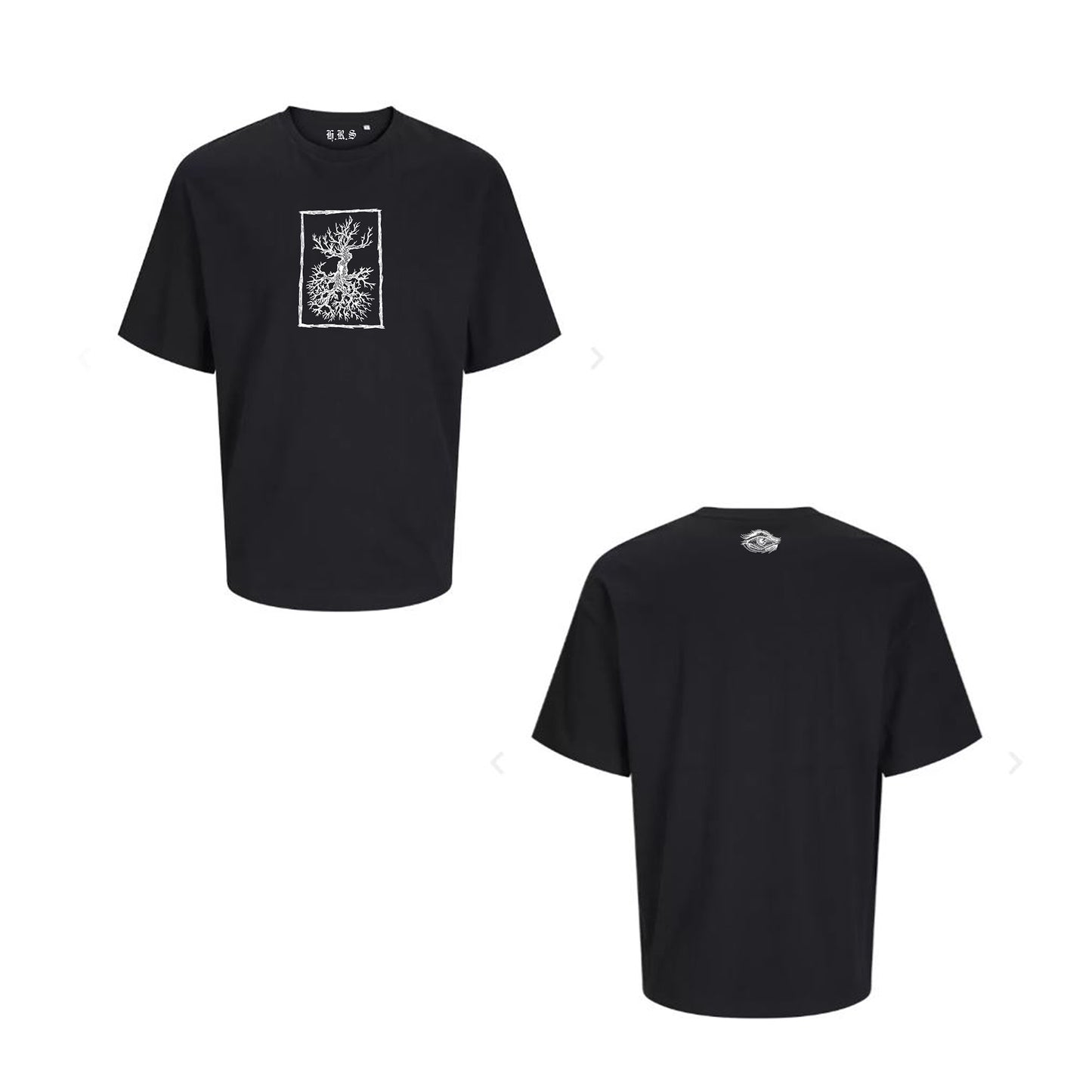 "Half Dead Tree" Oversized T-