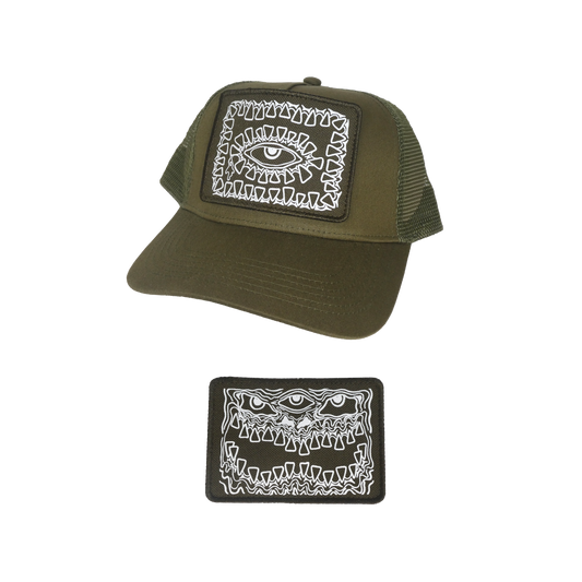 Trucker Cap "Mirror Patch" Kaki