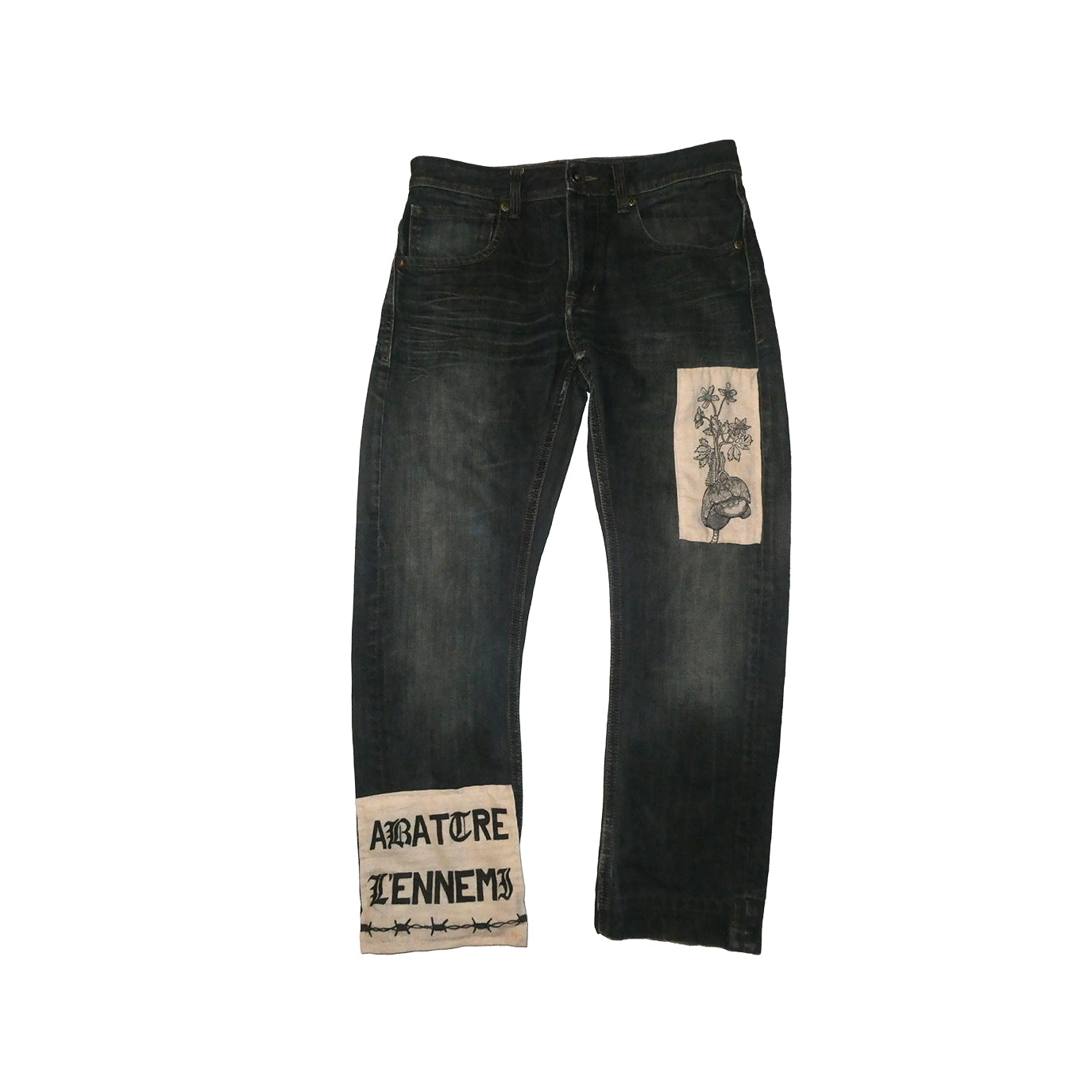 Le Jeans A.P.A.B. "Abattre l'ennemi"